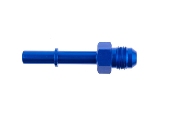 REDHORSE PERFORMANCE 6AN 5/16 Push On EFI Adapter Blue 811-06-05-1