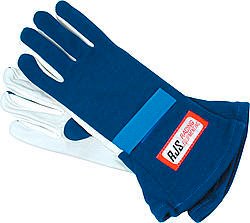 RJS SAFETY Gloves Nomex S/L XL Blue SFI-1 600020306