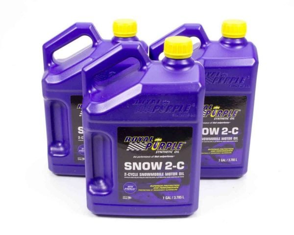 ROYAL PURPLE Snowmobile 2 Cycle Oil Case 3×1 Gallon 43511
