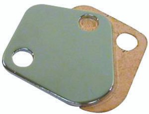RACING POWER CO-PACKAGED BBC Fuel Pump Block-Off Plate R2058