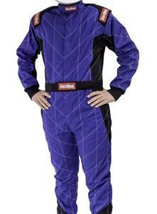 RACEQUIP Suit Chevron Blue X- Large SFI-1 130926RQP