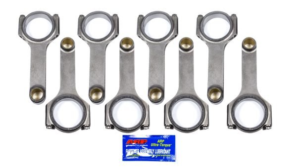 SCAT ENTERPRISES BBF FE 4340 Forged H-Beam Rods 6.490 2-428-6490-2438-975