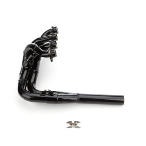 SCHOENFELD Header Mini Sprint 1- 3/8in – 1-1/2in SuzukiHeaders – Micro Sprint – 1-3/8 to 1-1/2 in Primary – 1-3/4 in Collector – Steel – Black Paint – Suzuki GSXR 600 2006-10 – Each MS702RVYR-1CU