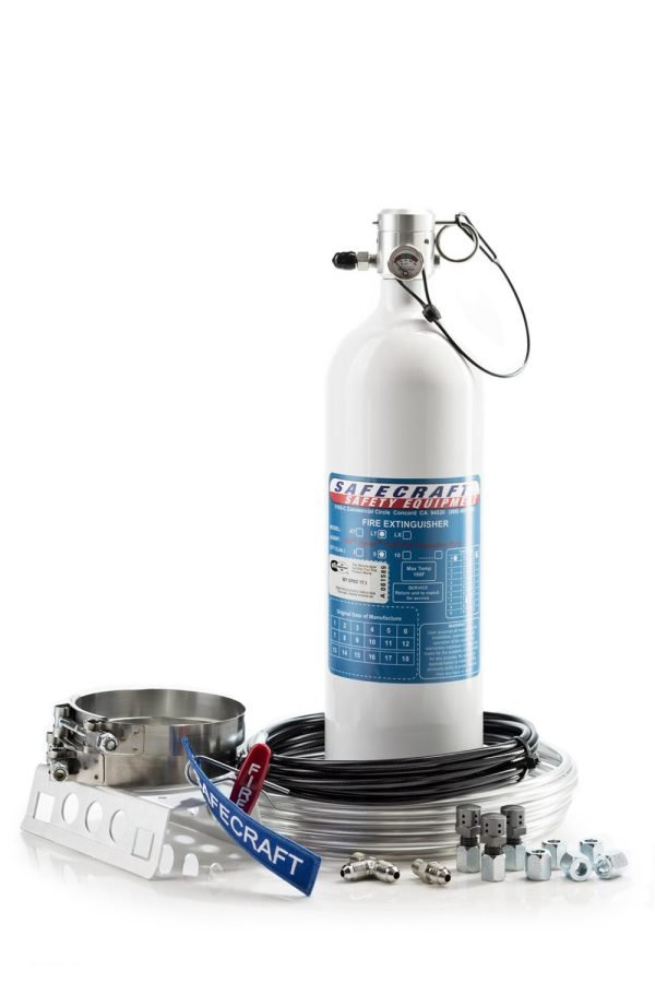 SAFECRAFT Fire System 5lb Novec Pull Cable SFI Drag Race LT5JAB