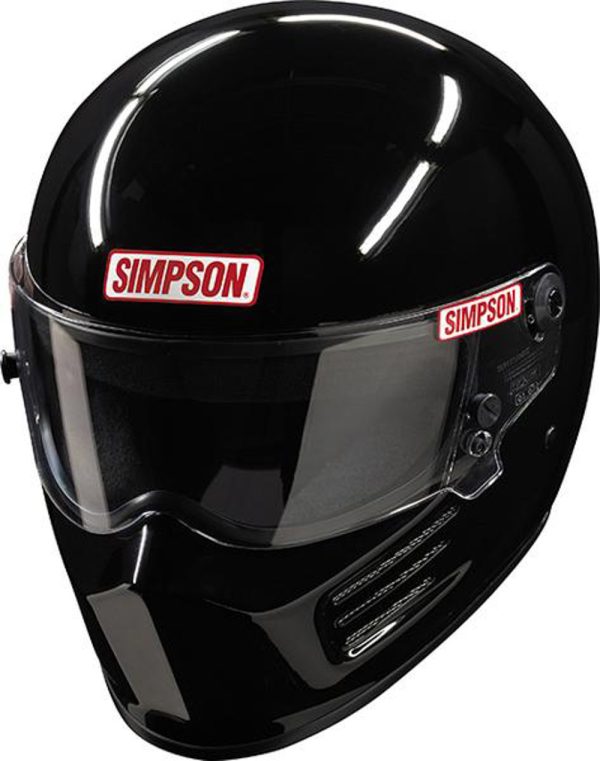 SIMPSON SAFETY Helmet Bandit Small Gloss Black SA2020 7200012