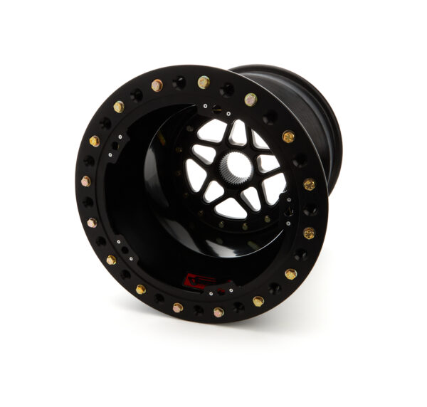SANDER ENGINEERING Sprint Wheel 15×17 6in BS Outside Lock Black S15-176-SO2-B