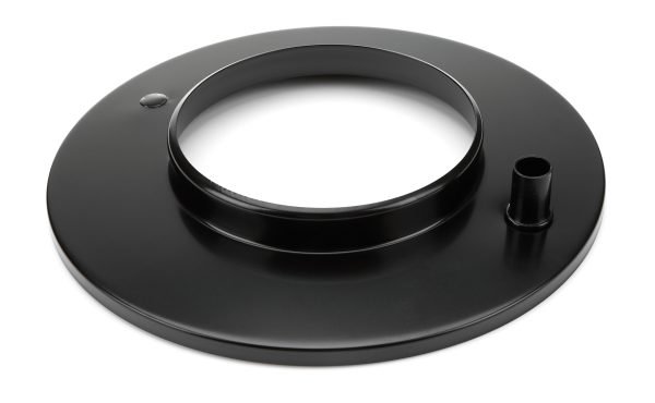 SPECIALTY PRODUCTS COMPANY Air Cleaner Base 10in Flat Style Black 7375BBK