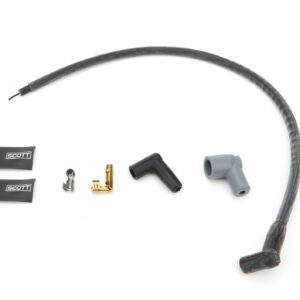SCOTT PERFORMANCE SBF Spark Plug Wire Set 45-Degree – Black CH-426-1