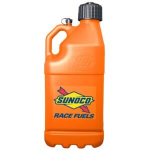 SUNOCO RACE JUGS Orange Sunoco Motorsport Jug 5 galUtility Jug – Motorsports – 5 gal – 9.5 x 9.5 x 23 in Tall – O-Ring Seal Cap – Screw-On Vent – Square – Plastic – Orange – Each M7500OR