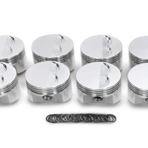 SPORTSMAN RACING PRODUCTS SBC Flat Top Piston Set 4.040 Bore -5cc 138086
