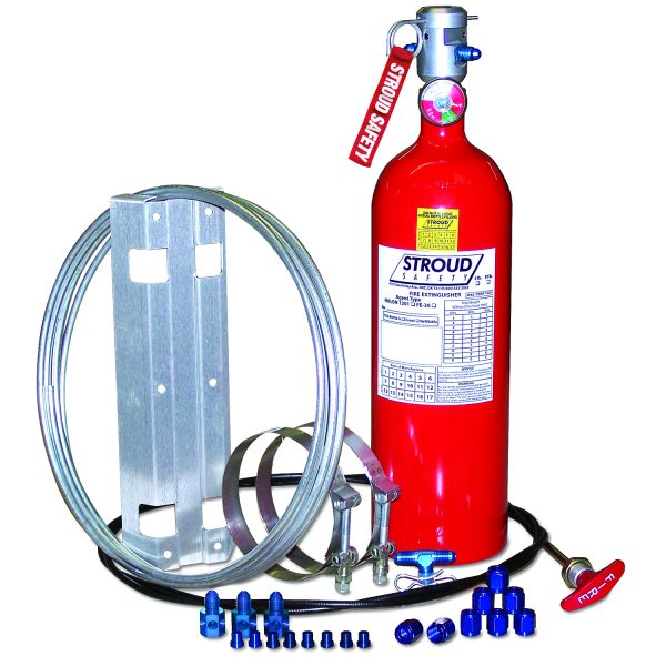 STROUD SAFETY Fire Suppression System Novec 1230 5lb Pull Cabl 9302