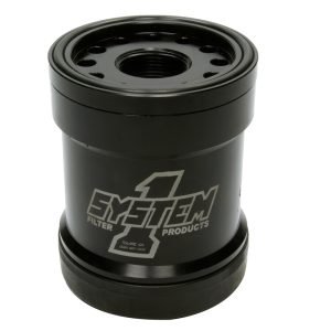 SYSTEM ONE Billet HP6 Style Oil Filter 45 Micron 210-005