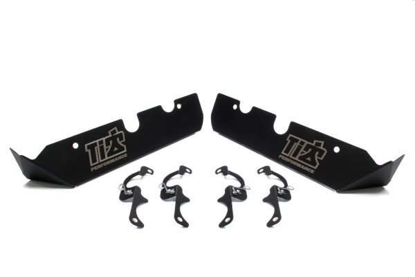 Ti22 PERFORMANCE Spark Plug Guards Complete Black TIP5100