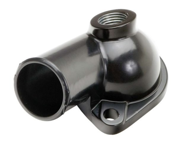 TRANS-DAPT SBC Late V8 Black Water Neck 8635