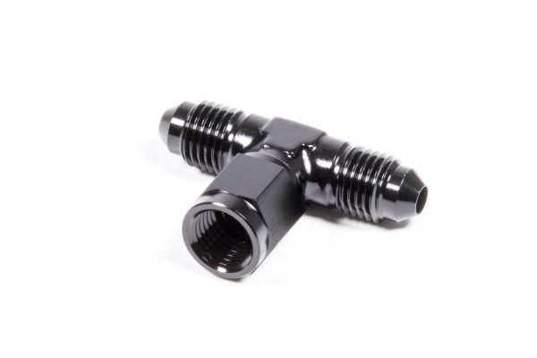 TRIPLE X RACE COMPONENTS #4 Tee w/ Female Swivel  HF-41004BLK