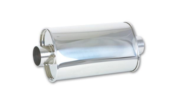 VIBRANT PERFORMANCE STREETPOWER Oval Muffler 3in inlet/outlet 1103