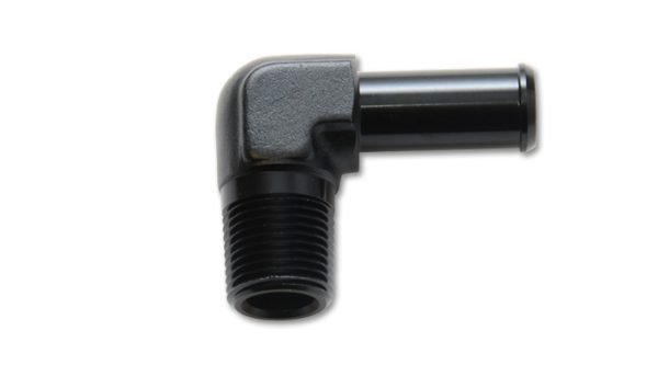 VIBRANT PERFORMANCE 3/8in NPT to 3/8in Barb Adapter 90 Degree 11235