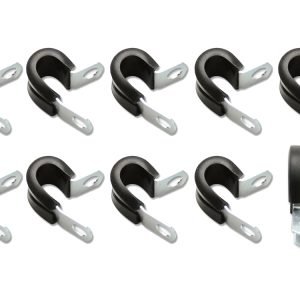 VIBRANT PERFORMANCE Cushion Clamps for 3/4in (-12AN) Hose Pack of 10 17194