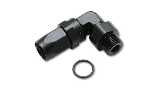 VIBRANT PERFORMANCE Male -6AN x 9/16-18   90 Degree Hose End Fitting 24902