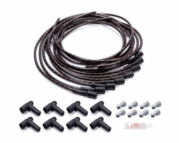 VINTAGE WIRES Ignition Cable Set Unive rsal 180deg Plug HEI 4001100100-2