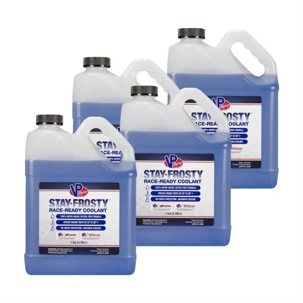 VP RACING Coolant Race Ready Stay Frosty Case 4/1galAntifreeze / Coolant Additive – Stay Frosty – 1 gal Jug – Set of 4 2305