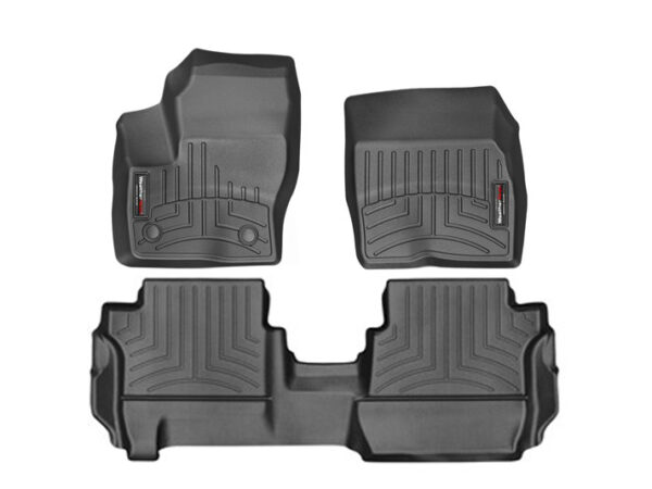 WEATHERTECH 13-17 Ford Escape Front & Rear Floor Liners Blk 44459-1-2