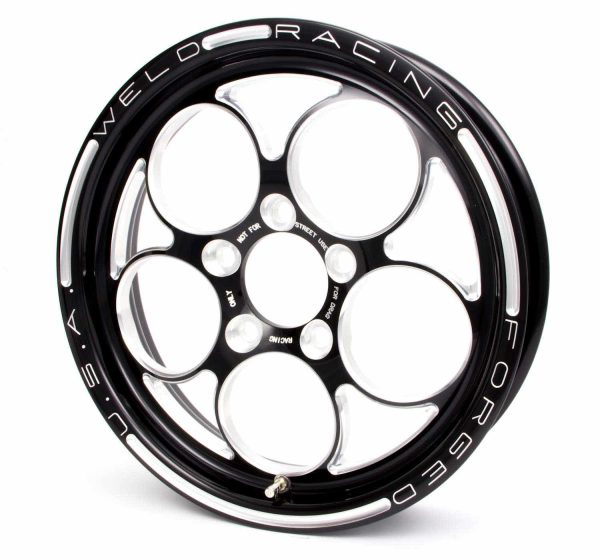 WELD RACING Magnum 2.0 P.R.O. 17×4.5 1-PC Black 86B-1704204