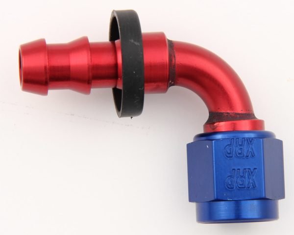 XRP-XTREME RACING PROD. #4 90 Deg Push-On Hose End 239004
