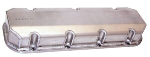 MOROSO BBC Billet Rail Valve Covers w/3/8in Inserts 68345