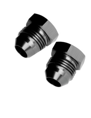 REDHORSE PERFORMANCE 6AN Flare Plug Black 2pk 806-06-2