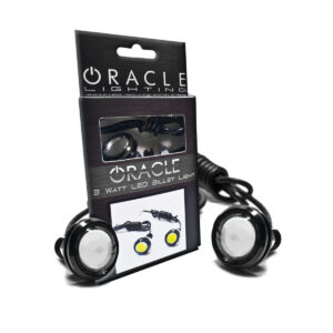 ORACLE LIGHTING 3W Universal Cree LED Billet Lights Amber Pair 5410-005
