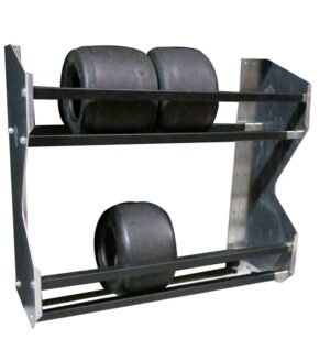 PIT-PAL PRODUCTS 2-Tier Karting Tire Rack 388