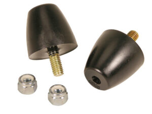 PROTHANE Bump Stop 1-9/16 x 1-5/8 Cone Style Pair 19-1317-BL