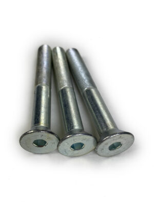 JONES RACING PRODUCTS Flat Head Bolts 3/8-24×3 -3pk SK-2109-N