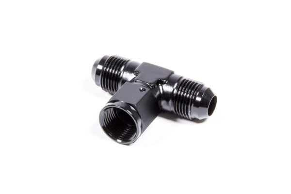 TRIPLE X RACE COMPONENTS #8 Tee w/ Female Swivel HF-41008BLK