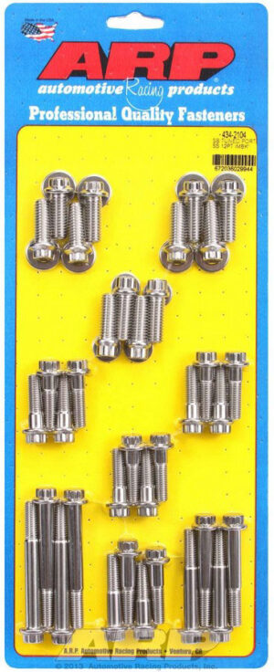 ARP SBC S/S Intake Bolt Kit 12pt. 434-2104