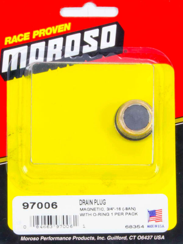 MOROSO Magnetic Drain Plug – 3/4-16 97006
