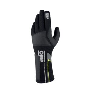 OMP RACING, INC. PRO MECH EVO GLOVES BLAC K TG. XL FIA 8856-2018 IB0-0758-B01-071-XL