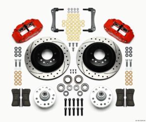 WILWOOD Front Disc Brake Kit Blk 70-78 Camaro/Nova 12.88 140-12278-DR