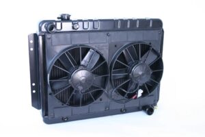 DEWITTS RADIATOR Radiator w/Fans Impala 65-70 Auto Trans Black 32-4239016A