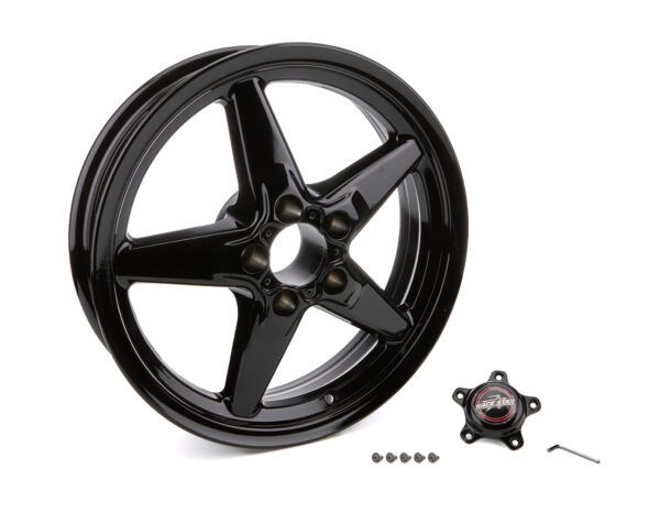 RACE STAR INDUSTRIES 92 Drag Star Bracket Rac er Gloss Black  17×4.5 92-745142B