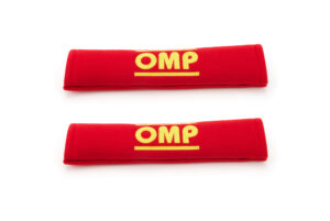 OMP RACING, INC. Harness Pads Red Used w/ 2in Belts DB0-0450-A01-061