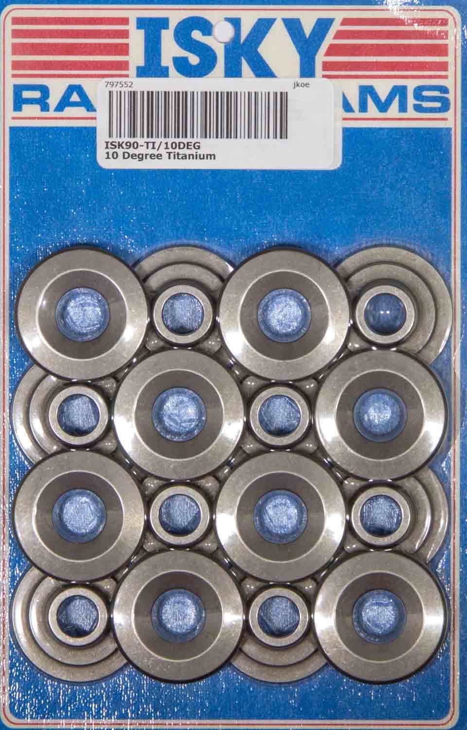 ISKY CAMS Titanium Retainers – 7 Degree 975TI