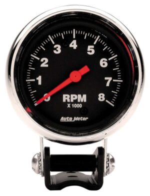 AUTOMETER 2-5/8in Chrome Tach 8000 RPM 2893