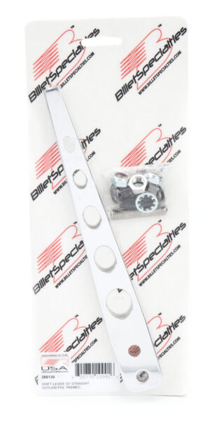 BILLET SPECIALTIES Shift Lever 10in Straigh t Outlaw Polished Tremec 266130