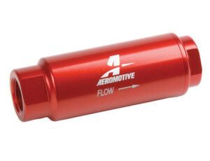 AEROMOTIVE Fuel Filter w/40-Micron Fabric Element 12303