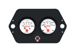QUICKCAR RACING PRODUCTS Gauge Panel 2in Open Wheel w/ Switch 61-2205