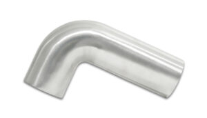 VIBRANT PERFORMANCE 3in Tubing 90 Degree Bend Aluminum Brushed 12185