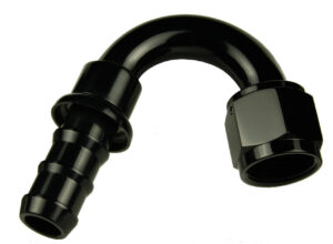 REDHORSE PERFORMANCE 6AN Push Lock Hose End s- Black 150 2150-06-2