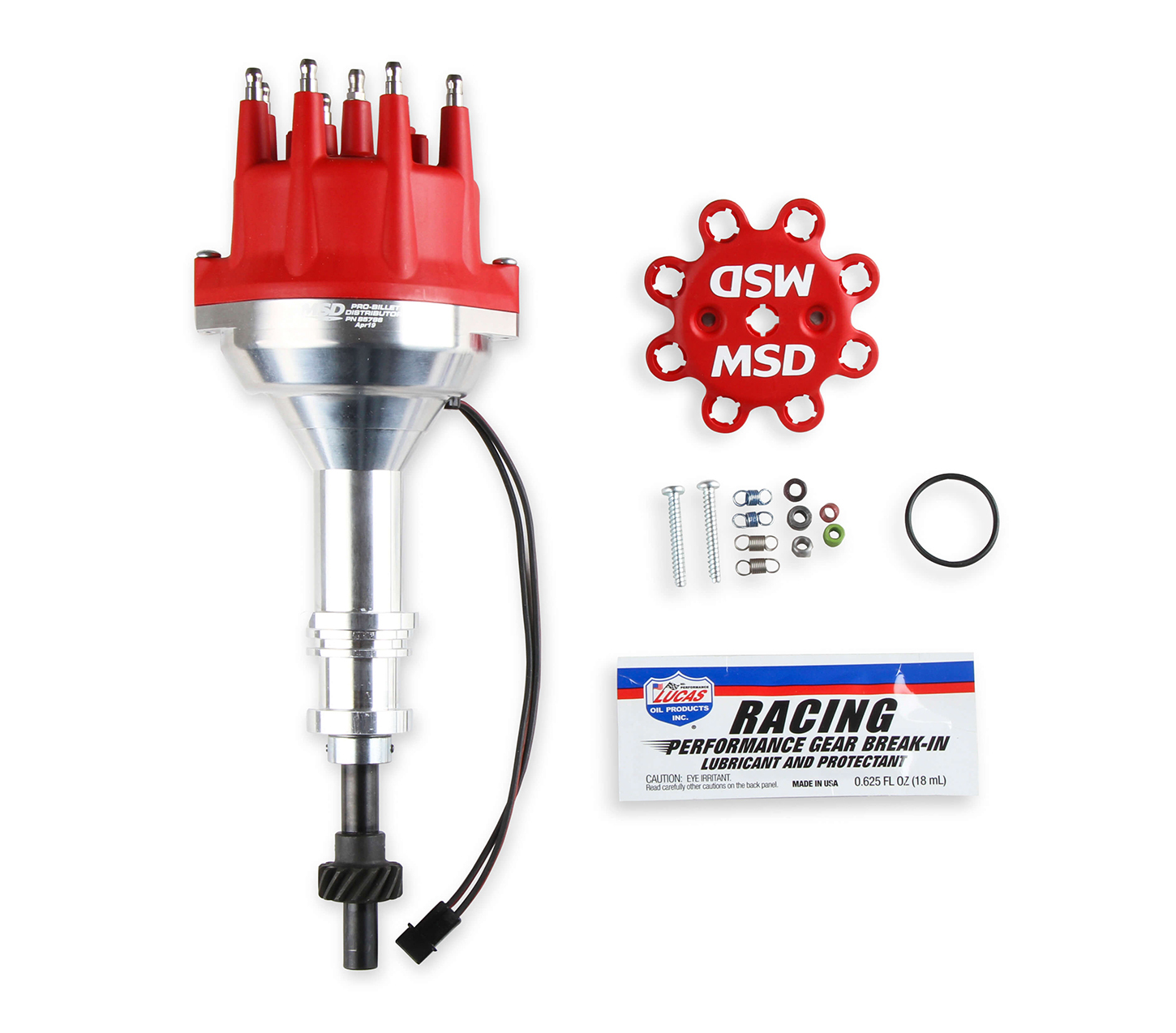 MSD IGNITION Billet Distributor SBF 351W w/Small Cap 85786